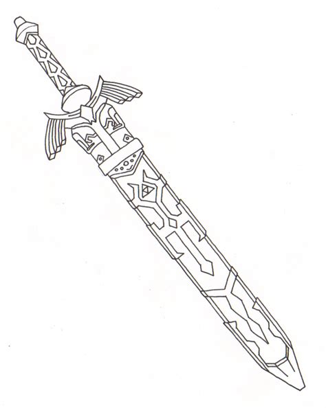 master sword sheath  ighbonk  deviantart