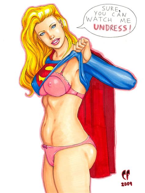 supergirl undress by daikkenaurora on deviantart super