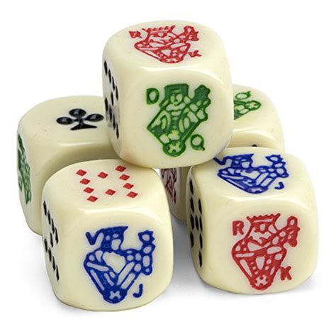 poker dice set   great  travel walmartcom