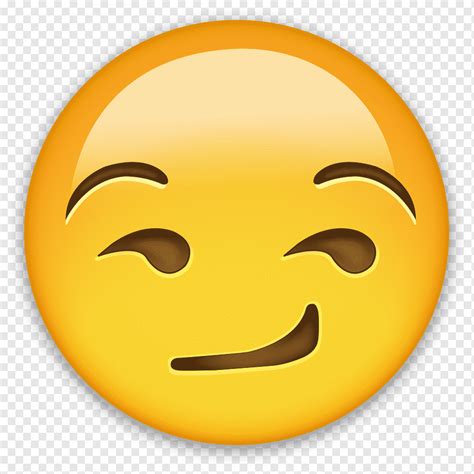 emoji illuestrasyon iphone emoji smirk etiket ifade yuez insanlar