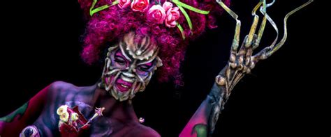 World Bodypainting Festival Turns Nearly Naked Models Into