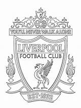 Liverpool Fc Colouring Coloring Pages Football Colour Coloringpage Ca Clubs sketch template