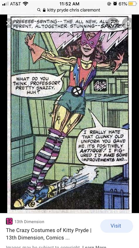 Kitty Pryde Comic Costume In 2020 Kitty Pryde Crazy