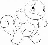 Squirtle Coloring Pages Pokemon Printable Categories sketch template
