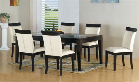 sophisticated white leather dining chairs