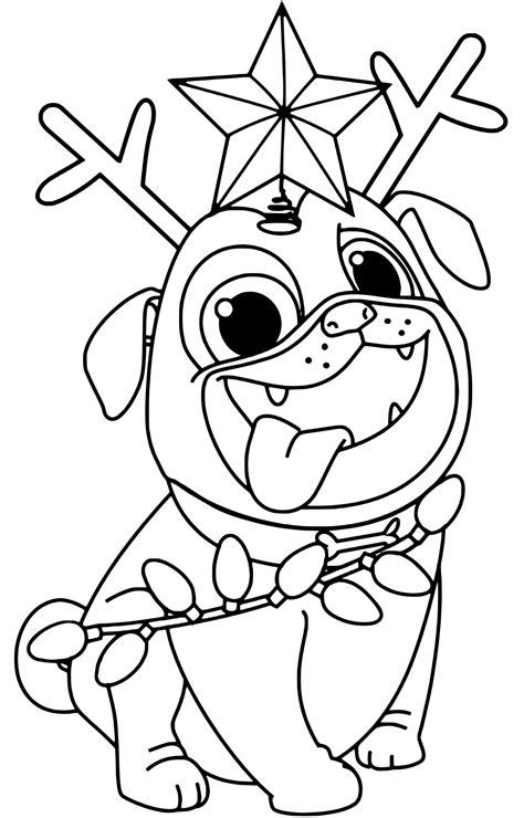 puppy dog pals coloring pages  print
