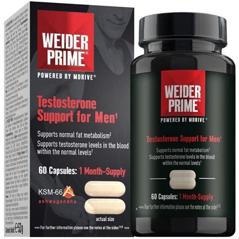 Weider Prime 60 Capsule Weider Testosterone Masmusculo