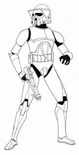 Trooper Armor Clones Ausmalbild Bounty Malbögen Einkaufen Commando Recon sketch template