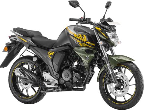 yamaha fzs fi rear disc variant   colours launched  inr