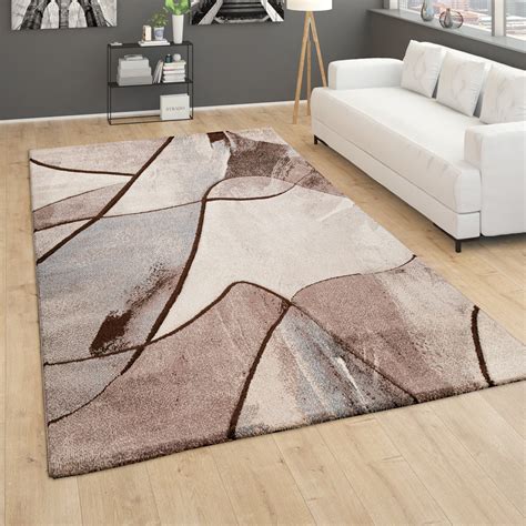 large rug modern short pile  effect rug