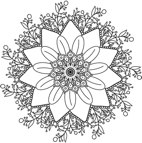floral coloring page digital  coloring sheet etsy