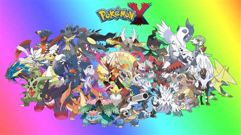 mega evolutions  legendary pokemon wallpaper
