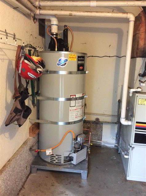 install  power vented water heater replace  electrical outlet