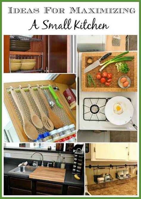 ideas  maximizing  small kitchen