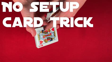 great  setup card trick youtube