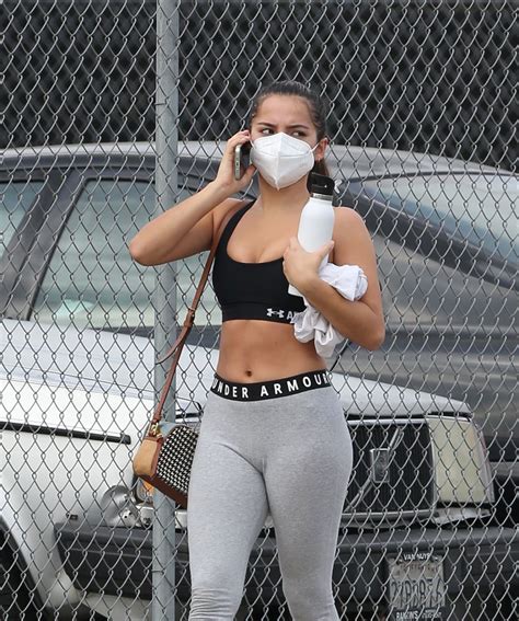 Isabela Merced In Tights Leaves A Gym In Los Angeles 02 09 2021