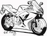 Suzuki Gsx Drawing Bike Bullet Micro R750 K7 Coloring Cartoon Pages Motorcycle Sketch Deviantart 2007 Designs Interesting Branches Tree Save sketch template