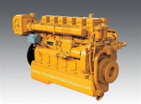 combination  mechanical electrical marine diesel engines