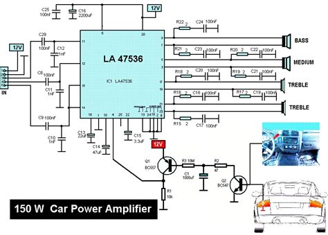 car audio amplifier amplifier circuit design