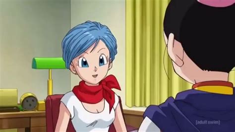 goku tell bulma that why is vegeta training with whis youtube