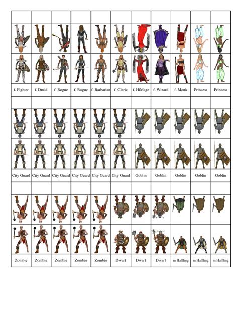 printable minis