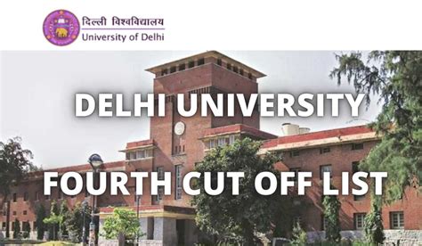 du  cut  list  delhi university fourth cut  college wise