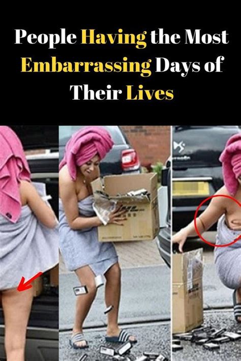 People Having The Most Embarrassing Days Of Their Lives Embarrassing