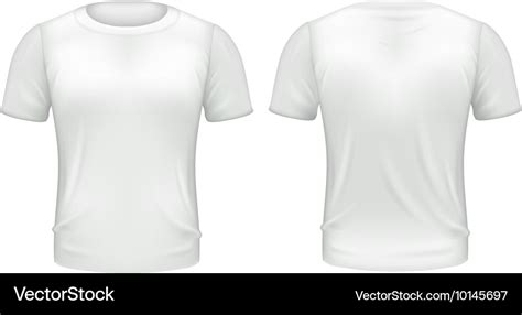 white  shirt template front