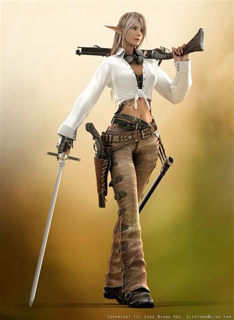 Pin By Evanrinkle On Rpg Female Character 2 Steampunk Characters