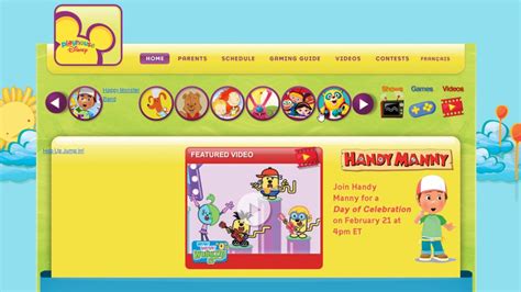 Playhouse Disney 2011 Shows Names Website Archive Youtube