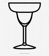 Margarita Glass Coloring Icon Pngfind sketch template