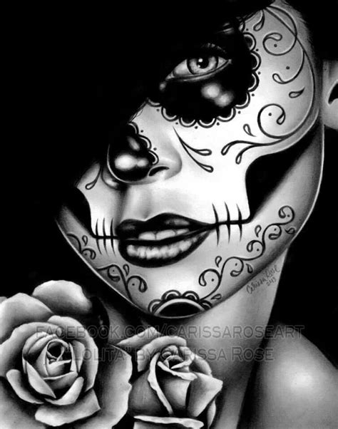 Dia De Los Muertos Things I Love Sugar Skull Tattoos Day Of The