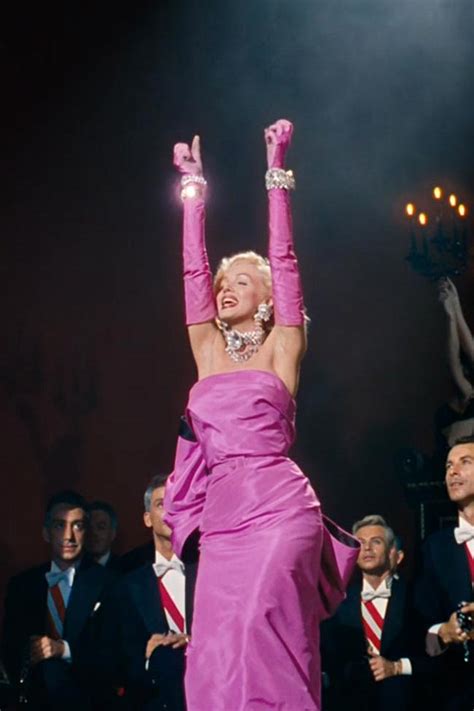 one iconic look marilyn monroe s pink diamonds are a girl s best