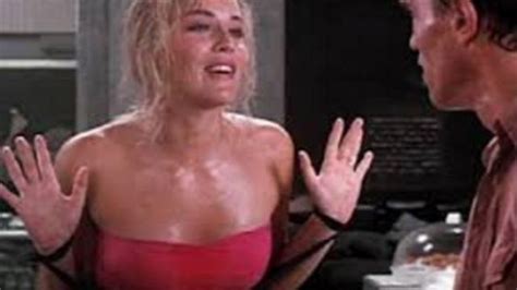 Pink Bra Sports Sharon Stone In Total Recall Spotern