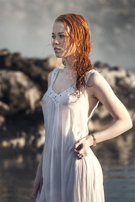 Sólveig Gylfadóttir A Redhead Fairy Emerging From Iceand