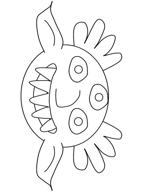 halloween monster coloring pages   coloringkidsorg coloring