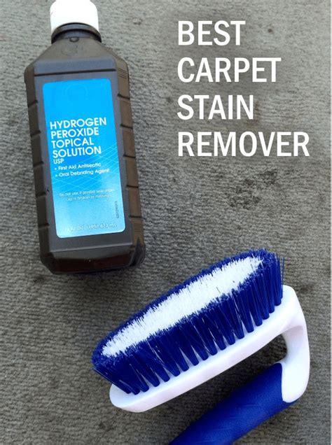 clean carpet stains  hydrogen peroxide carpet stains