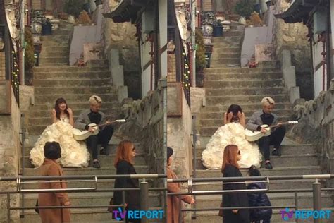 Shinee S Key And Yagi Arisa Have A Wedding Photoshoot On