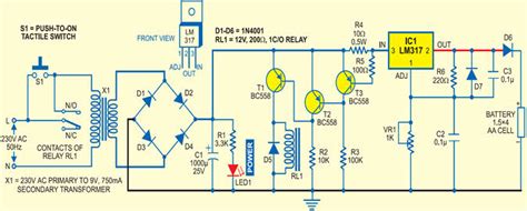 Mobile Battery Charger Circuit and Working Principle