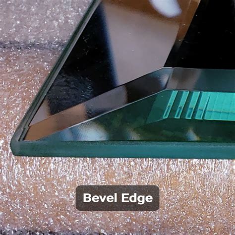 bevel edge brea glass mirror
