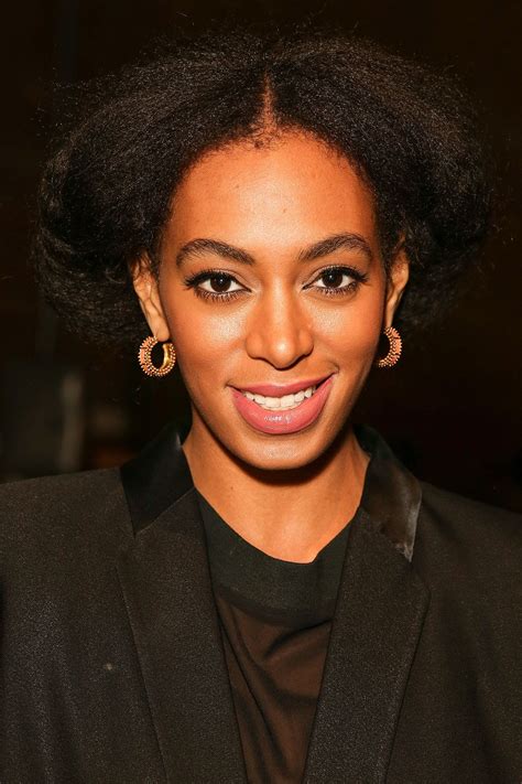 Solange Knowles At Honor Solange Knowles Natural Hair