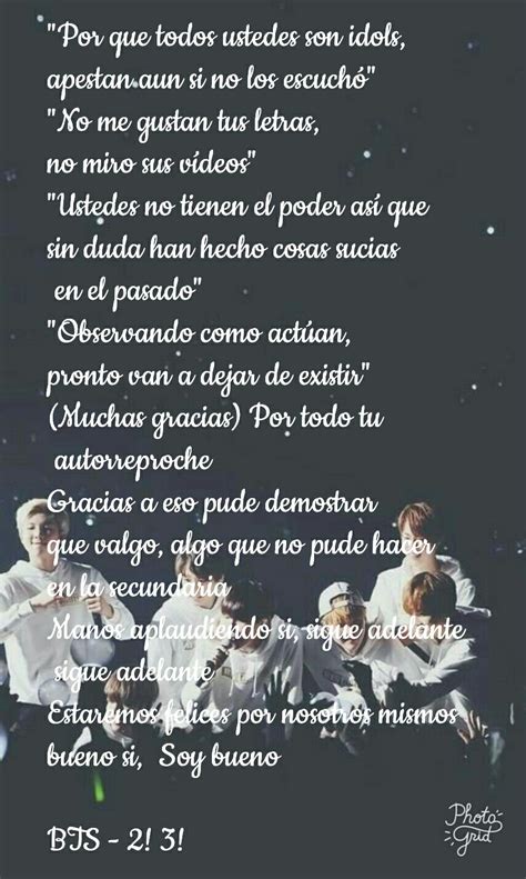 pin de macarena alarcon en bts frases de canciones