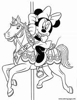 Coloring Horse Minnie Disney Pages 51ef Printable Info sketch template