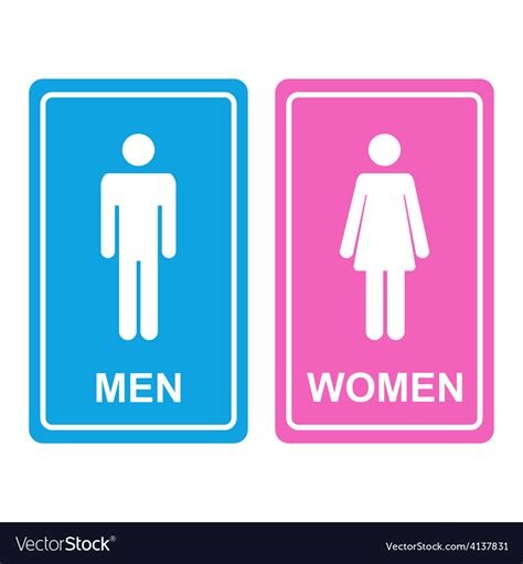 male and female wc icon royalty free vector image
