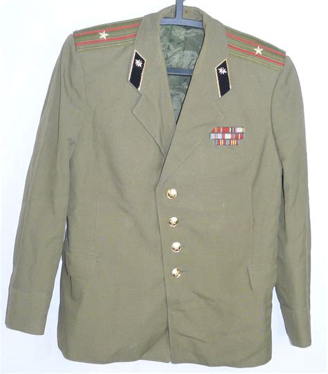 original soviet russian army military officer uniform major jacket