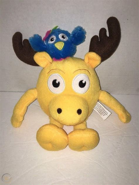 noggin moose and zee plush toy moose a moose from nick jr