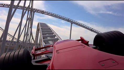 formula rossa pov worlds fastest roller coaster