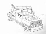 Coloring Truck Tow Pages Trucks Clip Popular Coloringhome Library Clipart Sketch sketch template