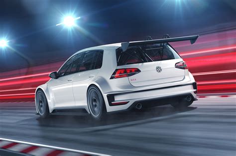 volkswagen golf gti tcr racing car revealed   hp automobile magazine