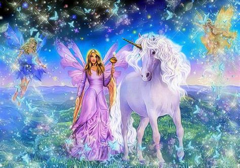 unicorn backgrounds  desktop wallpaper cave hair style fantasy girlw